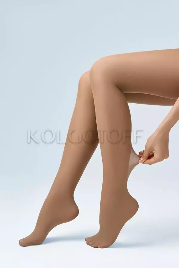 Классические колготки из микрофибры без шортиков оптом OMSA Velour 30