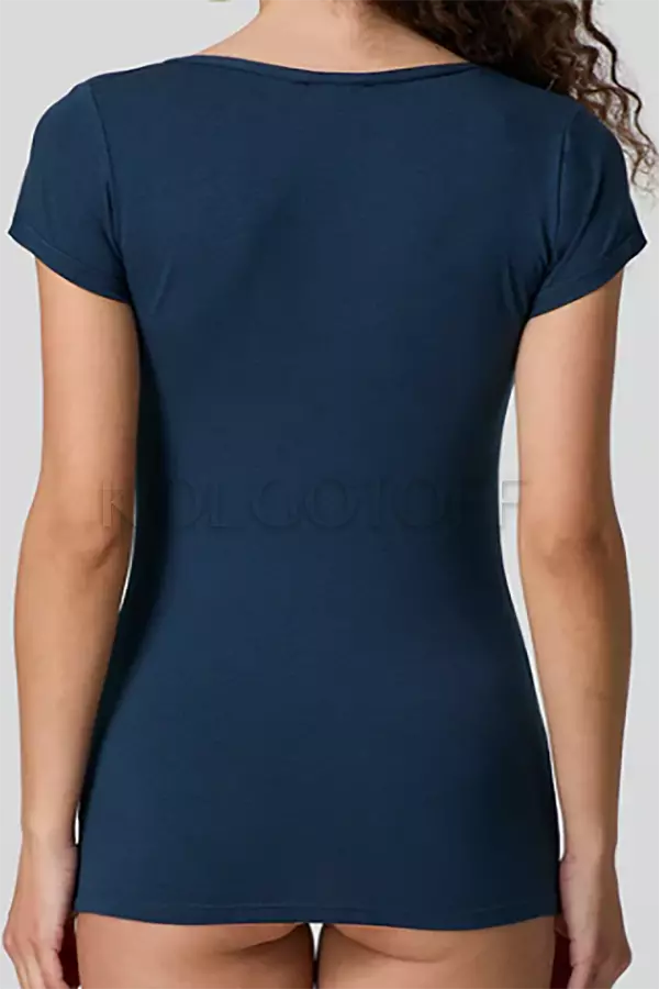 Футболка женская с круглым вырезом оптом JADEA by Intimo Artu 4181