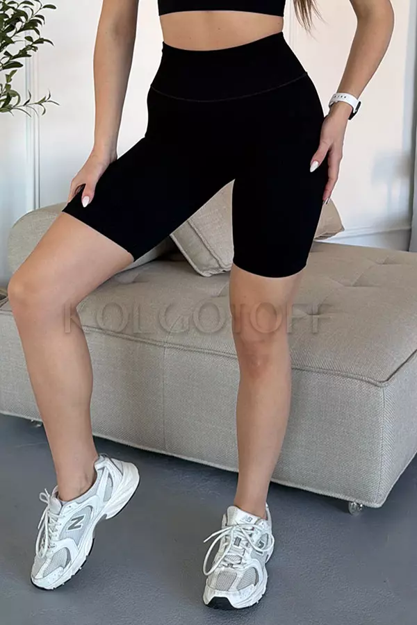 Бесшовные велосипедки в рубчик оптом KOLGOTOFF TRACKS DeFine RIBBED LUXE