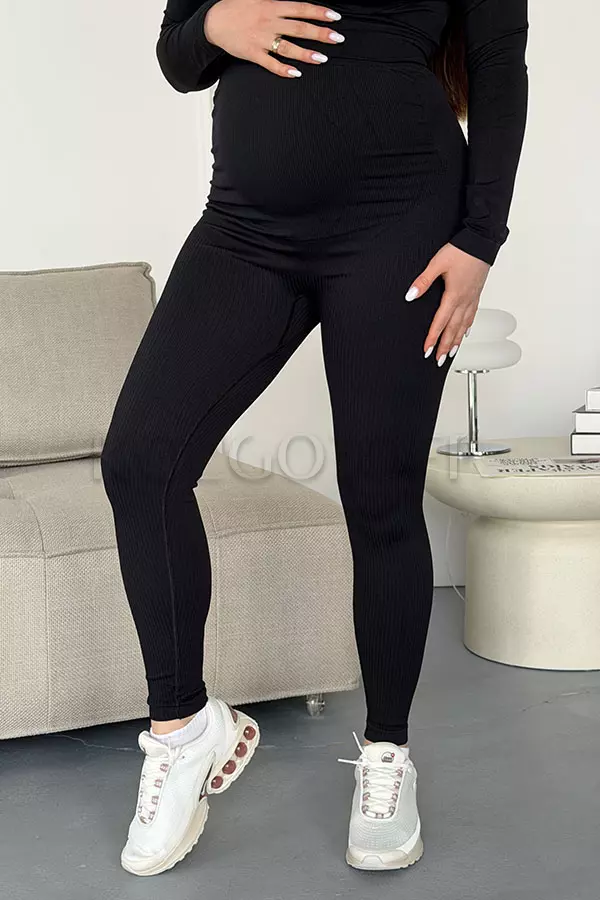 Леггинсы для беременных оптом KOLGOTOFF Leggings Mama RIBBED
