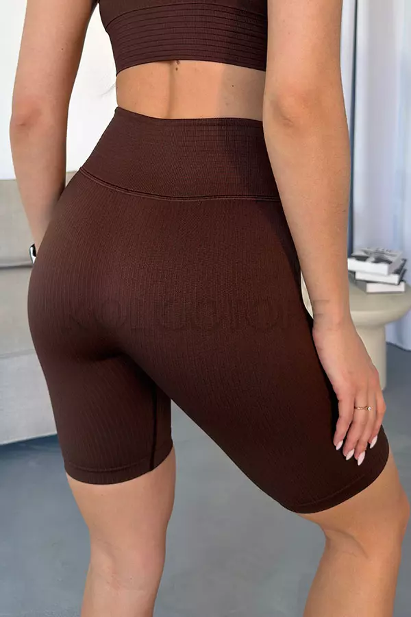 Бесшовные велосипедки в рубчик оптом KOLGOTOFF TRACKS DeFine RIBBED LUXE