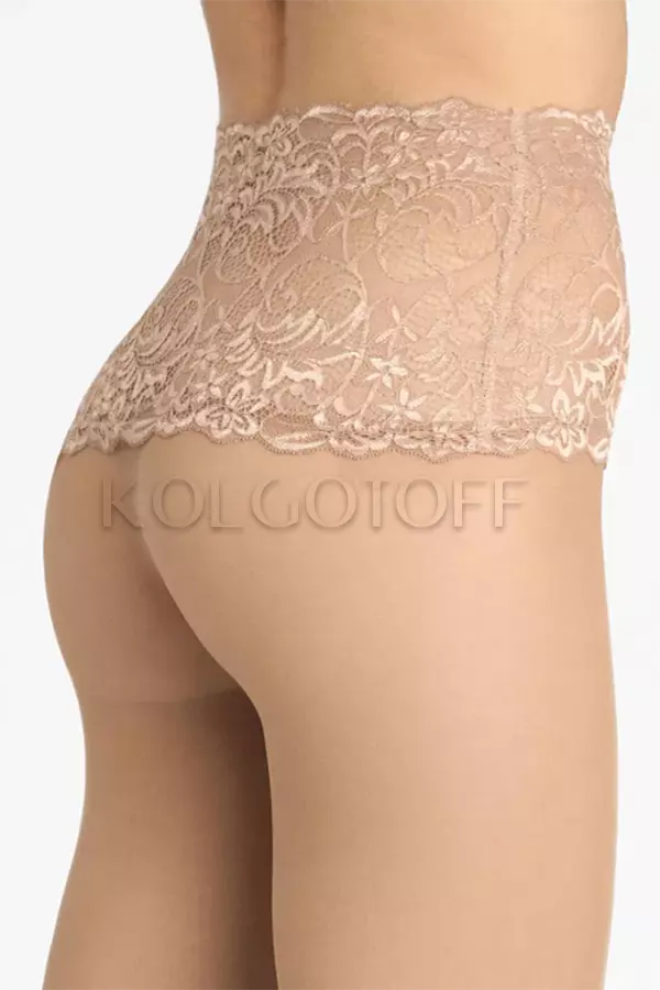 Колготки с силиконовым поясом оптом MARILYNE Slim Emotion 30