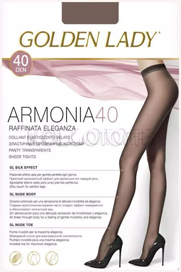 Классические колготки без шортиков GOLDEN LADY Armonia 40