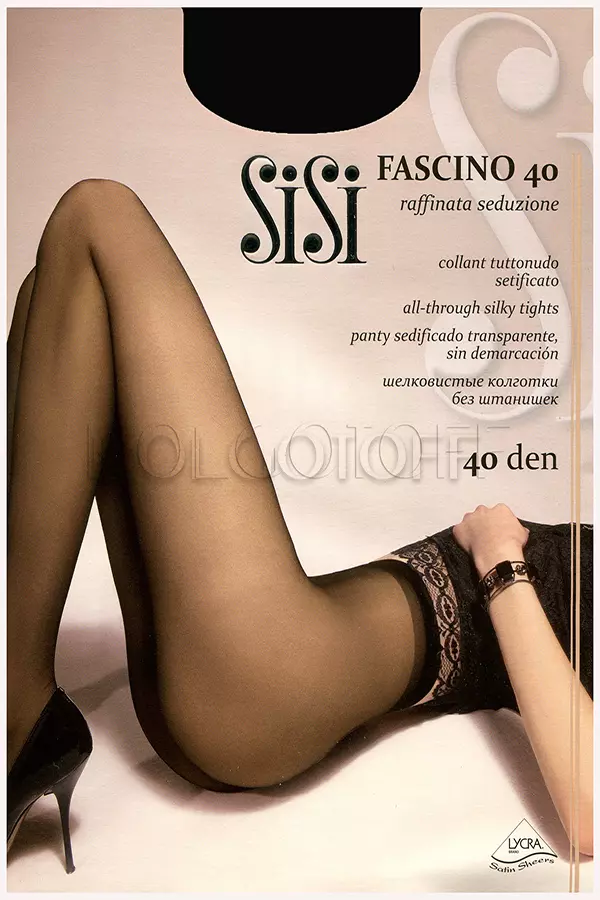 Колготки женские без шортиков оптом SISI Fascino 40