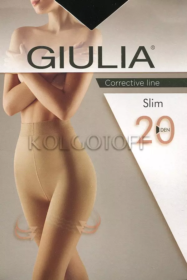 Колготки моделирующие оптом GIULIA Slim 20