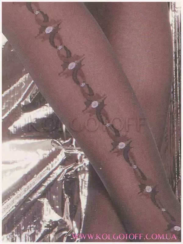 Колготки с узором оптом GIULIA Shake 40 model 9