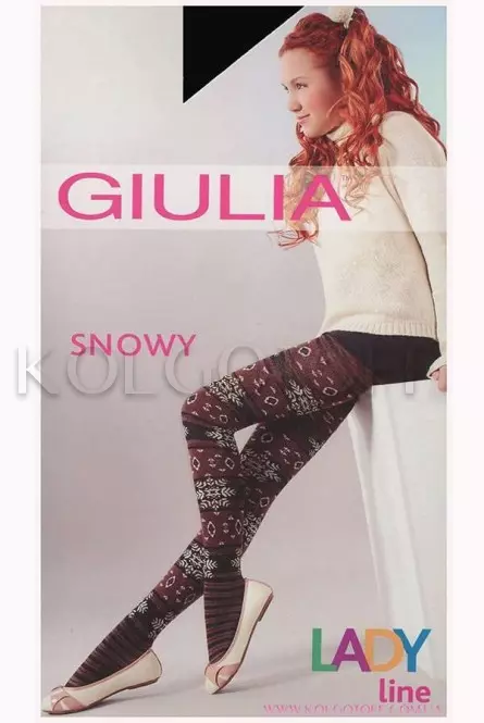 Колготки детские с хлопком оптом GIULIA Snowy 150 model 6
