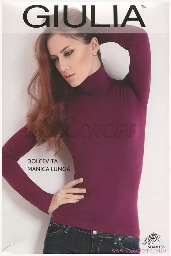 Водолазка бесшовная оптом GIULIA DOLCEVITA MANICA LUNGA