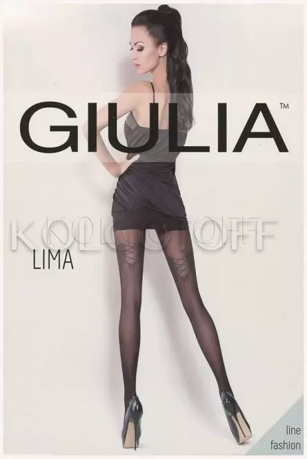 Колготки с узором оптом GIULIA Lima 20 model 4