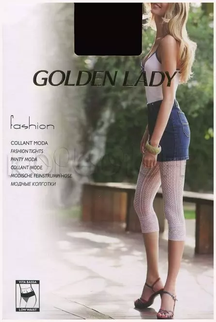 Капри сетчатые оптом GOLDEN LADY Batida capri