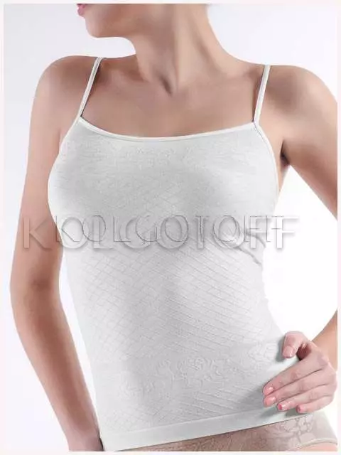 Майка бесшовная оптом GIULIA CARACO AJOUR model 1