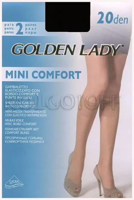 Классические женские гольфы оптом GOLDEN LADY Mini Comfort 20