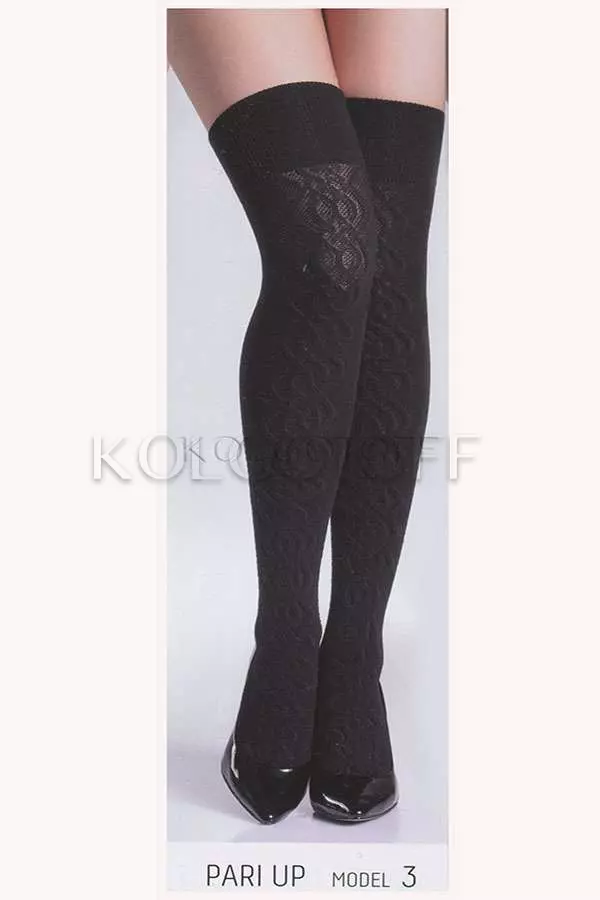 Ботфорты с узором оптом GIULIA Pari Up  Cotton model 3