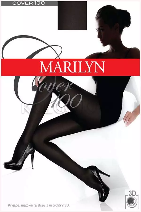 Колготки плотные оптом MARILYN Cover 100
