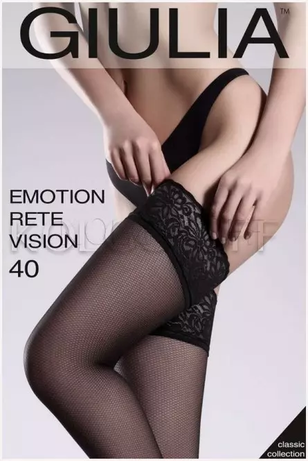 Чулки сетчатые оптом GIULIA Emotion Rete Vision 40
