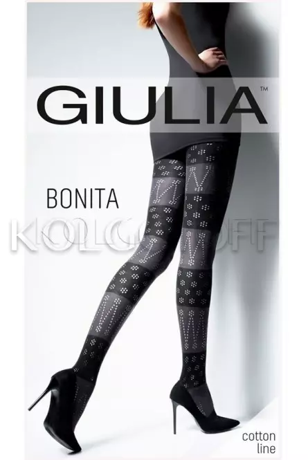 Колготки с узором GIULIA Bonita 150 model 3