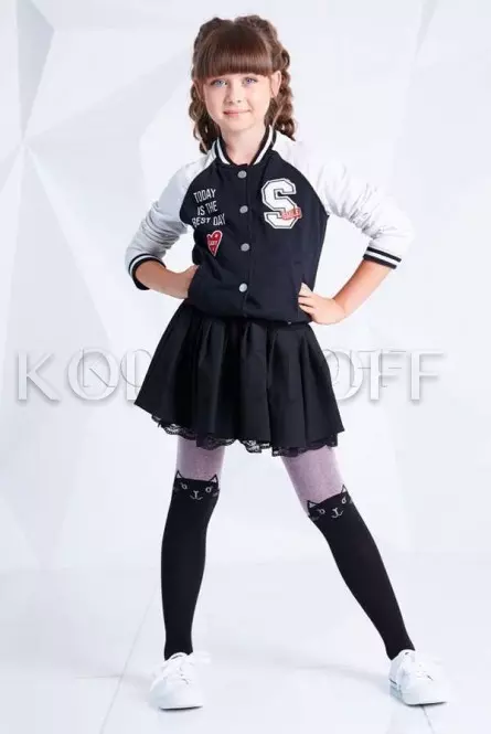 Колготки детские с хлопком оптом GIULIA D003 junior