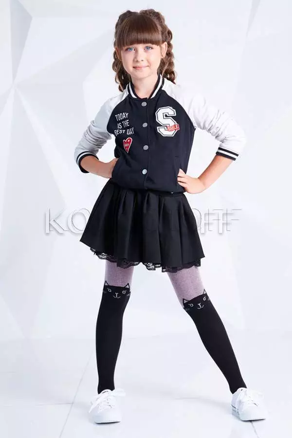 Колготки детские с хлопком оптом GIULIA D003 junior