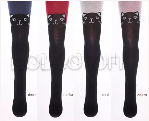 Колготки детские с хлопком оптом GIULIA D003 teen girl