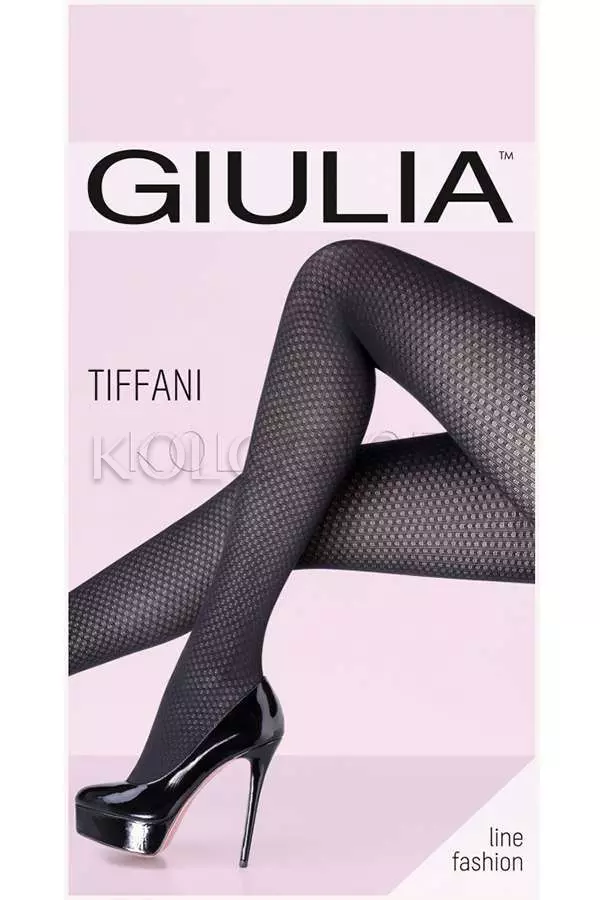 Колготки с узором оптом GIULIA Tiffani 80 model 7