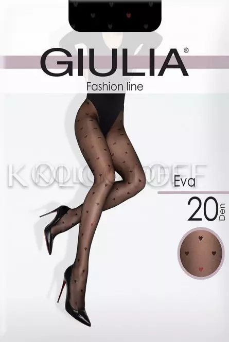 Колготки с узором оптом GIULIA Eva 20 model 1