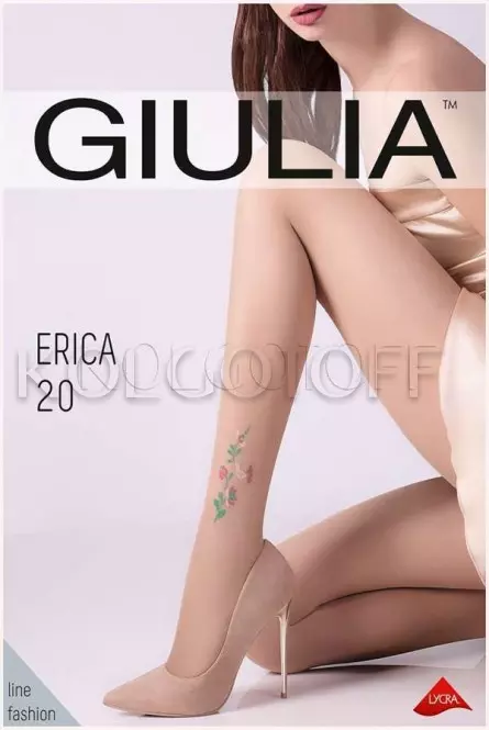 Колготки с узором оптом GIULIA Erica 20 model 2