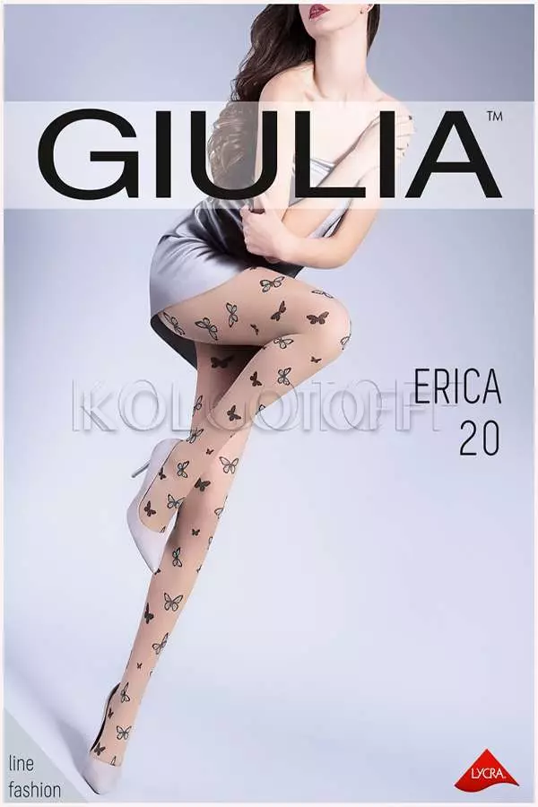 Колготки с узором оптом GIULIA Erica 20 model 4