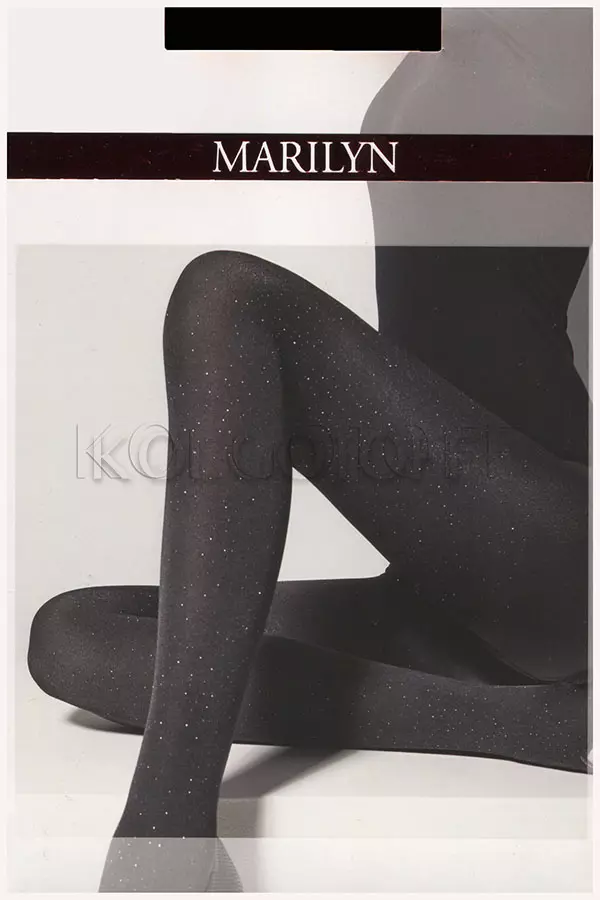 Колготки с блеском оптом MARILYN Shine E57