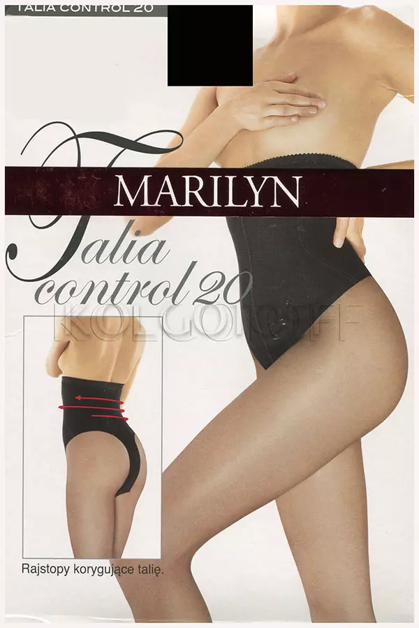 Колготки корректирующие с высокой талией оптом MARILYN Talia Control 20