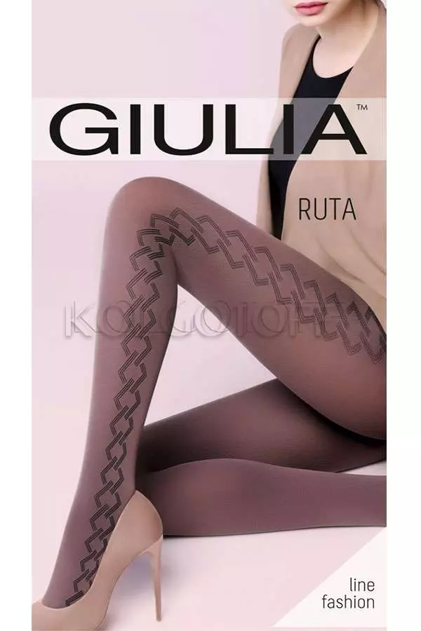 Колготки с узором оптом GIULIA Ruta 120 model 4