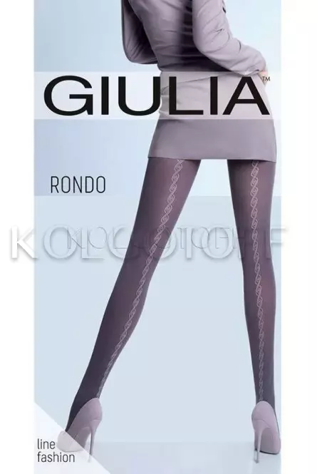 Колготки с узором оптом GIULIA Rondo 100 model 5