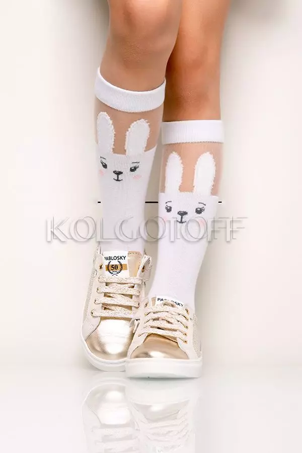 Детские хлопковые гольфы оптом GIULIA KGM-001