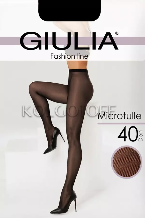 Колготки  женские оптом GIULIA MICROTULLE 40