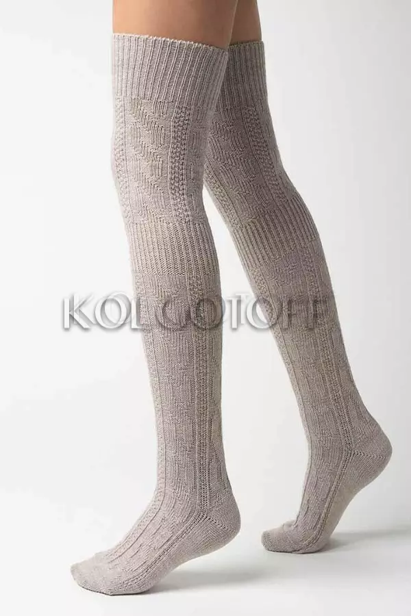 Ботфорты шерстяные женские оптом STEVEN ART 089