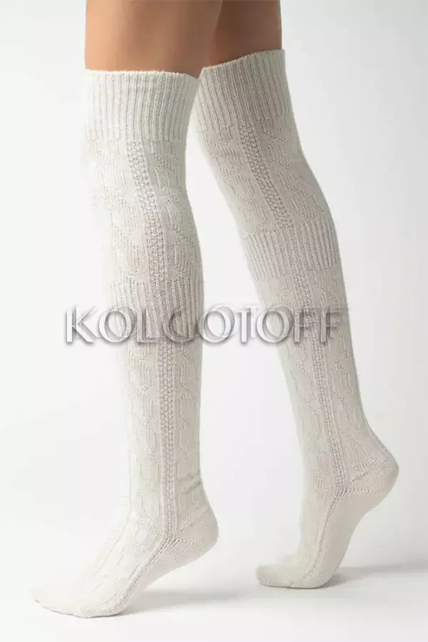 Ботфорты шерстяные женские оптом STEVEN ART 089