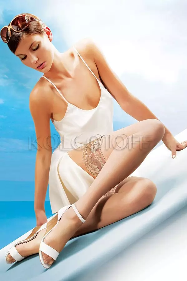 Чулки женские оптом LORES Riviera 8 autoreggente