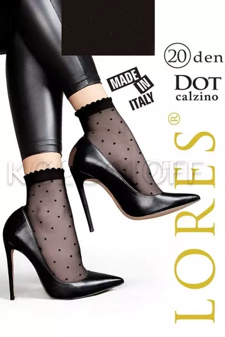 Носки женские с узором оптом LORES Dot 20 calzino