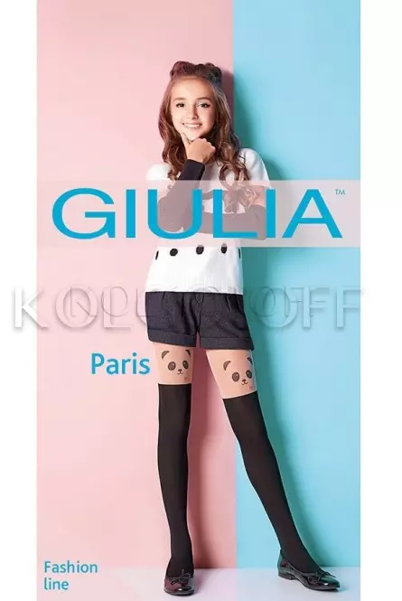 Детские колготки с имитацией ботфортов оптом GIULIA Paris 60 model 1
