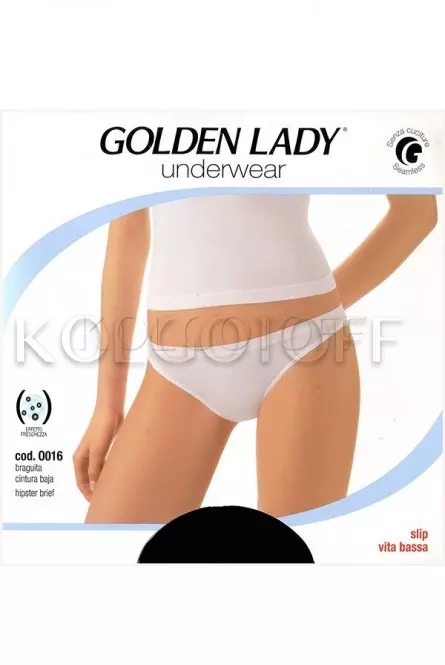 Бесшовные трусики-слип оптом GOLDEN LADY Slip vita bassa 0016
