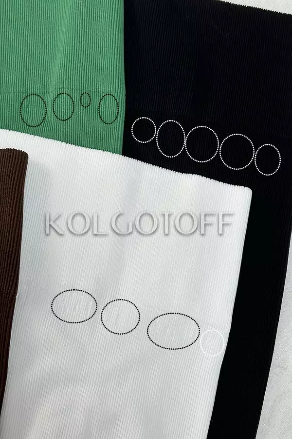 KOLGOTOFF LEGGINGS RIB push-up с визуальным дефектом