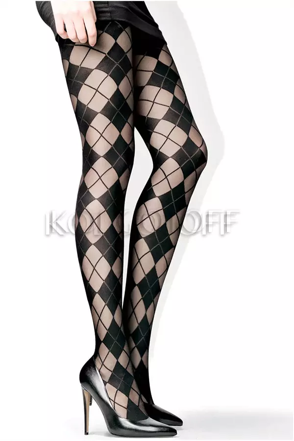 Колготки с узором оптом LORES Julia 20-40