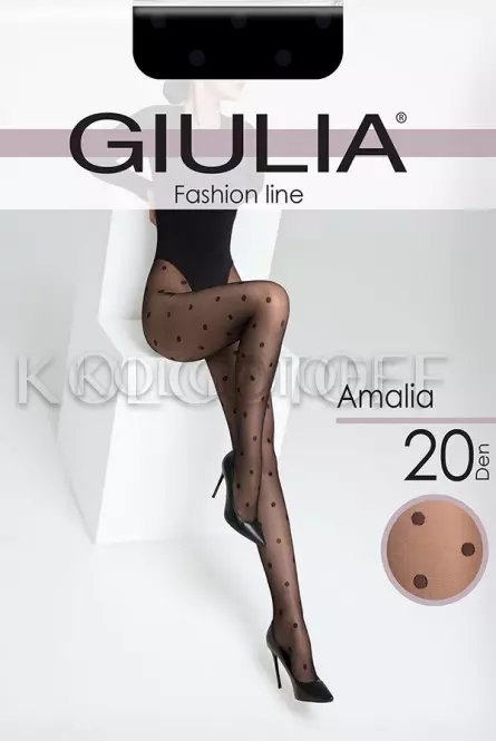 Колготки с узором оптом GIULIA Amalia 20 model 11