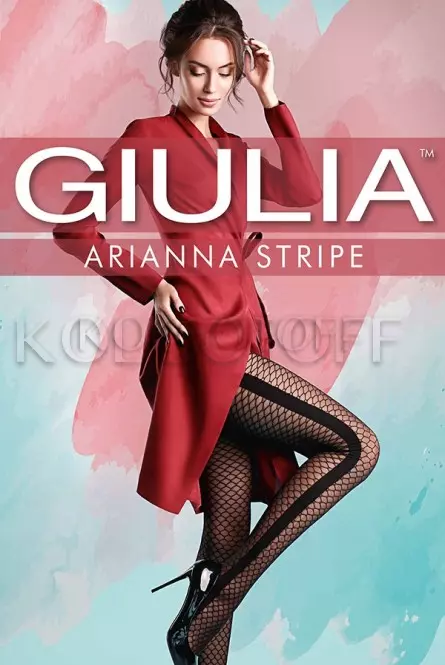 Колготки с узором оптом GIULIA Arianna Stripe 20 model 1