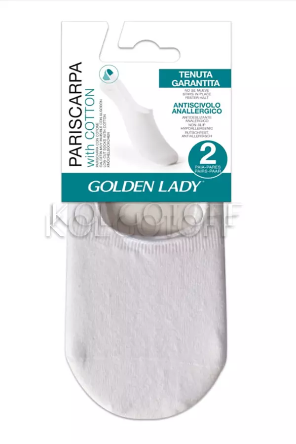 Подследники хлопковые оптом GOLDEN LADY Pariscarpa invisible with cotton