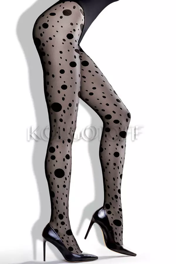 Колготки женские с узором оптом LORES Biglie 20