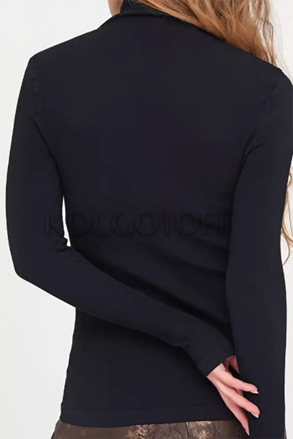 Водолазка бесшовная в рубчик GIULIA Lupetto RIB