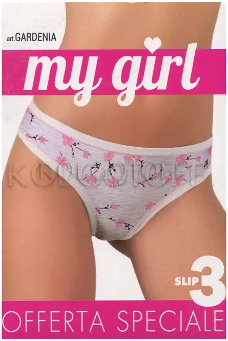 Хлопковые трусики-слип оптом JADEA by Intimo Artu Gardenia