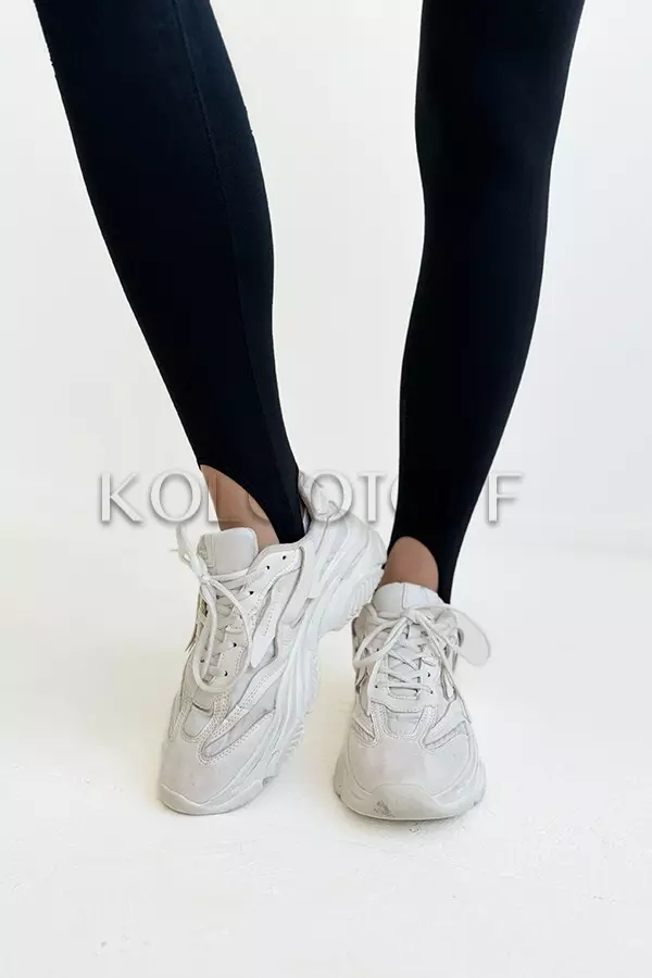 Леггинсы плотные бесшовные со штрипками оптом GIULIA Leggings Straps