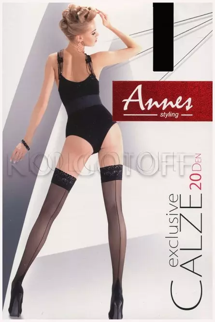 Чулки со швом сзади оптом ANNES Calze Excluzive 20