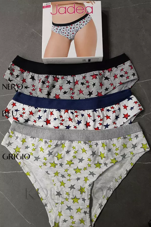 Трусики-слип женские оптом JADEA by Intimo Artu 6033 slip vita bassa